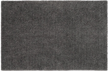 Floormat Polyamide, 60X40 Cm, Unicolor Home Textiles Rugs & Carpets Door Mats Grå Tica Copenhagen*Betinget Tilbud