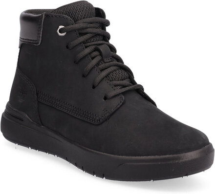 Seneca Bay 6In Side Zip Höga Sneakers Black Timberland