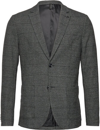 Casual Blazer Suits & Blazers Blazers Single Breasted Blazers Grey Tom Tailor
