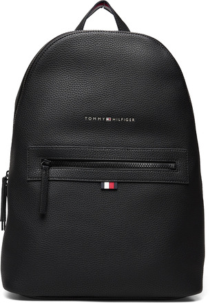 Essential Pu Backpack Designers Backpacks Black Tommy Hilfiger
