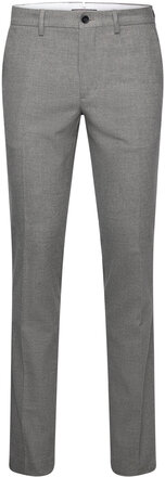 Denton Brushed Solid Bottoms Trousers Chinos Grey Tommy Hilfiger