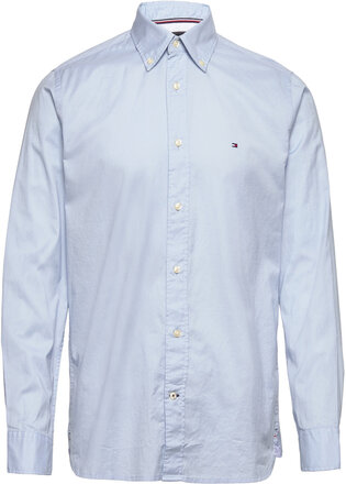 Core Flex Poplin Rf Shirt Skjorte Uformell Blå Tommy Hilfiger*Betinget Tilbud