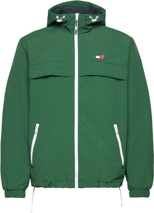 Tjm Chicago Windbreaker Ext Tynd Jakke Green Tommy Jeans