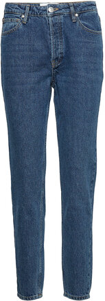 Trw-Hepburn Hw Mom Wash Bright Orla Jeans Mom Jeans Blå Tomorrow*Betinget Tilbud