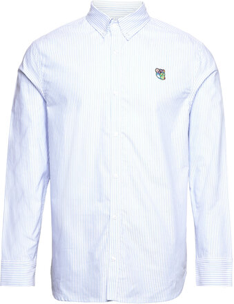 Sebastian Oxford Shirt Skjorte Uformell Blå Tonsure*Betinget Tilbud