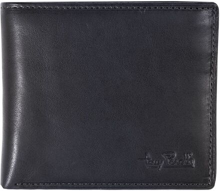 Billfold With Coin Zipper Pocket Accessories Wallets Classic Wallets Svart Tony Perotti*Betinget Tilbud