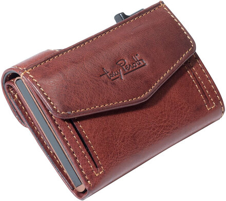 Furbo Cardholder W/ Banknote And Coin Pocket Designers Wallets Classic Wallets Brown Tony Perotti