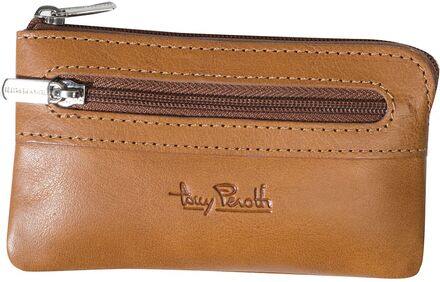 Key Pouch With Zipper And Coin Pocket Designers Wallets Classic Wallets Brown Tony Perotti