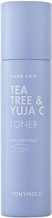 Tonymoly Pure Dew Tea Tree & Yuja C Purifying T R 150Ml Ansiktstvätt Ansiktsvatten Nude Tonymoly