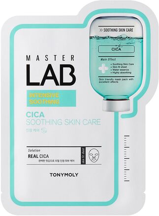 Tonymoly Master Lab Sheet Mask Cica Beauty Women Skin Care Face Masks Sheetmask Nude Tonymoly