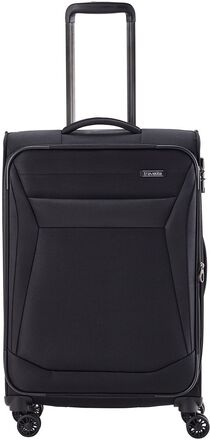 Chios, 4W Trolley M Exp. Bags Suitcases Black Travelite