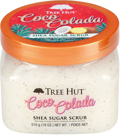 Shea Sugar Scrub Coco Colada Bodyscrub Kroppsvård Kroppspeeling Nude Tree Hut