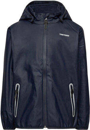 Aktiv Fleece Jacket Sport Rainwear Jackets Blue Tretorn