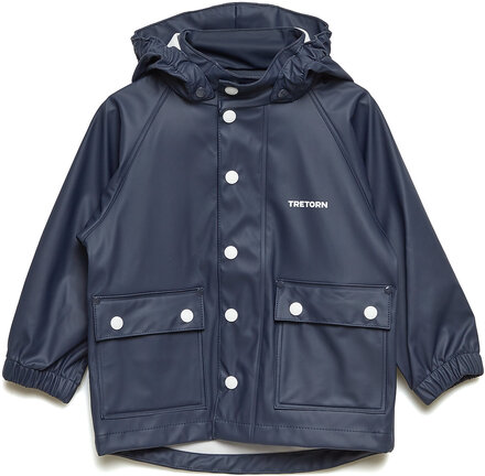 Kids Wings Raincoat Sport Rainwear Jackets Blue Tretorn