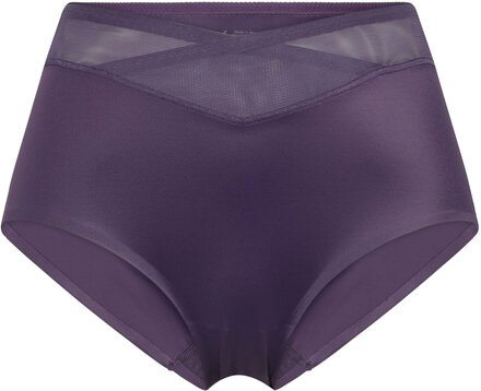 True Shape Sensation Maxi Lingerie Panties High Waisted Panties Purple Triumph