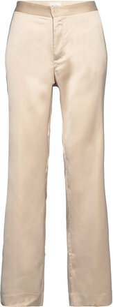 Mariam Trousers Bottoms Trousers Suitpants Beige Twist & Tango