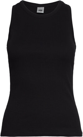 Azra Tank Top Tops T-shirts & Tops Sleeveless Black Twist & Tango