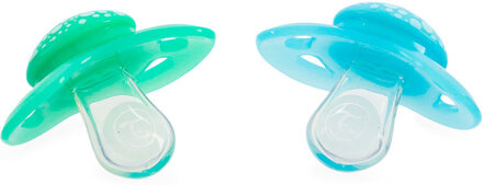 Twistshake 2X Pacifier 0-6M Pastel Blue Green Baby & Maternity Pacifiers & Accessories Pacifiers Green Twistshake
