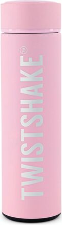 Twistshake Hot Or Cold Bottle 420Ml Pastel Pink Home Meal Time Thermoses Pink Twistshake