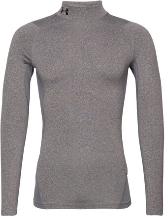 Ua Cg Armour Comp Mock Sport T-Langærmet Skjorte Grey Under Armour
