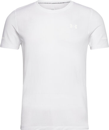 Ua Seamless Stride Ss T-shirts Short-sleeved Hvit Under Armour*Betinget Tilbud