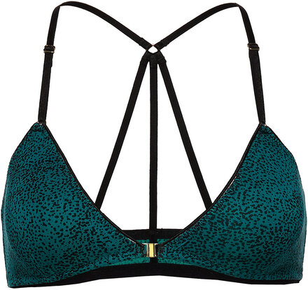 Karma Bra Green Lingerie Bras & Tops Soft Bras Bralette Grønn Underprotection*Betinget Tilbud