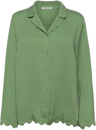 Jane Shirt Top Green Underprotection