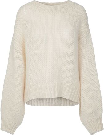 Florie Rn Sweater Pullover Creme Once Untold*Betinget Tilbud