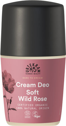 Soft Wild Rose Deo 50 Ml Deodorant Roll-on Nude Urtekram