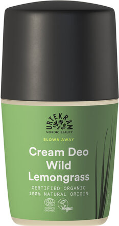 Wild Lemongrass Deo 50 Ml Deodorant Roll-on Nude Urtekram*Betinget Tilbud