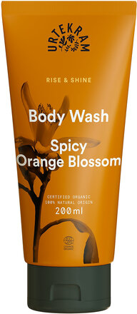 Spicy Orange Blossom Body Wash 200 Ml Beauty WOMEN Skin Care Body Shower Gel Nude Urtekram*Betinget Tilbud