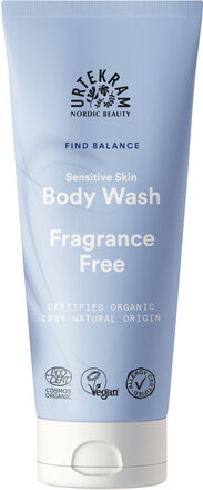 Fragrance Free Body Wash 200 Ml Beauty WOMEN Skin Care Body Shower Gel Nude Urtekram*Betinget Tilbud