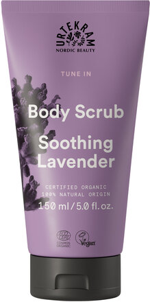 Soothing Lavender Body Scrub 150 Ml Bodyscrub Kroppspleie Kroppspeeling Nude Urtekram*Betinget Tilbud