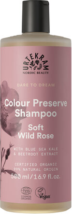 Color Preserve Shampoo Soft Wild Rose Shampoo 500 Ml Sjampo Nude Urtekram*Betinget Tilbud