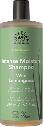 Intense Moisture Shampoo Wild Lemongrass Shampoo 500 Ml Sjampo Nude Urtekram*Betinget Tilbud