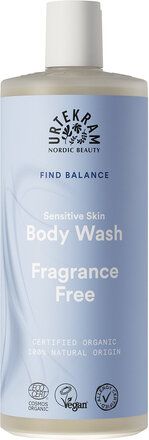 Fragrance Free Body Wash 500 Ml Shower Gel Badesæbe Nude Urtekram
