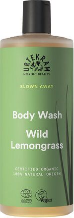 Wild Lemongrass Body Wash 500 Ml Shower Gel Badesæbe Nude Urtekram