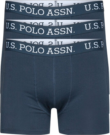 Abadalla 3-Pack Underwear Boksershorts Blå U.S. Polo Assn.*Betinget Tilbud