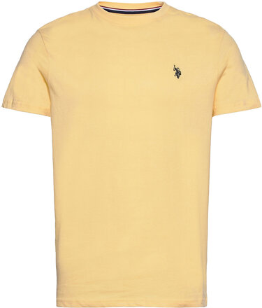 Uspa T-Shirt Arjun Men T-shirts Short-sleeved Gul U.S. Polo Assn.*Betinget Tilbud