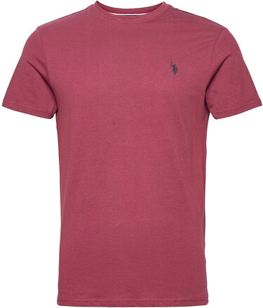 Uspa T-Shirt Arjun Men T-shirts Short-sleeved Rosa U.S. Polo Assn.*Betinget Tilbud
