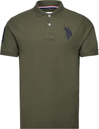 Alfredo Polo Tops Polos Short-sleeved Green U.S. Polo Assn.