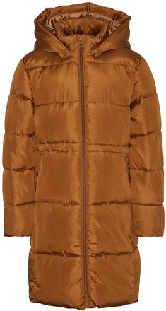 Vmlucy Coat Girl Fodrad Jacka Brown Vero Moda Girl