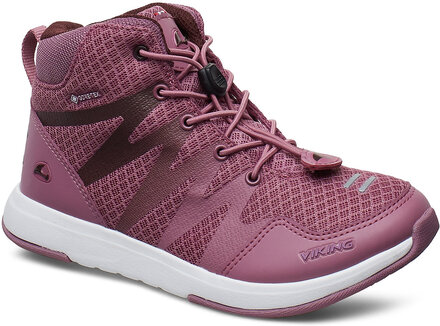 Bislett Ii Mid Gtx Sport Sneakers High-top Sneakers Pink Viking