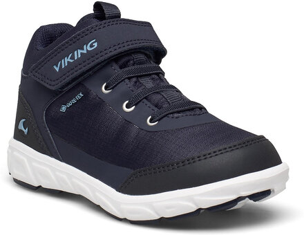 Spectrum Reflex Mid Gtx Høye Sneakers Blå Viking*Betinget Tilbud