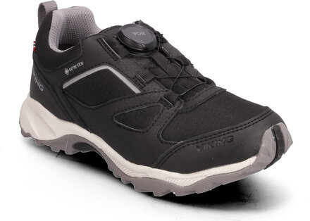 Nator Gtx Boa Sport Sneakers Low-top Sneakers Black Viking