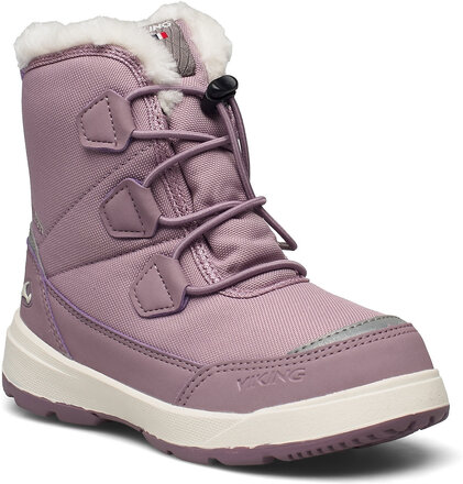 Montebello Warm Gtx Zip Sport Winter Boots Winter Boots W. Laces Purple Viking