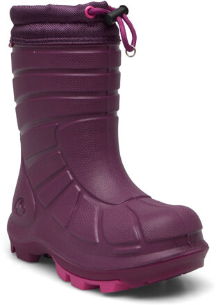 Extreme Warm Shoes Rubberboots High Rubberboots Purple Viking