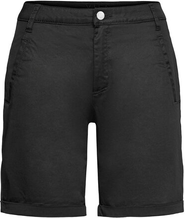 Vichino Rwre New Shorts- Bermudashorts Shorts Svart Vila*Betinget Tilbud