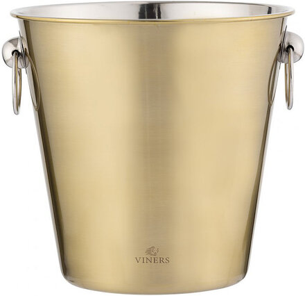 Vin Barware Champagne Bucket Home Tableware Drink & Bar Accessories Ice Buckets Gold Viners