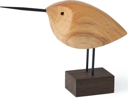 Beak Bird, Awake Snipe Home Decoration Decorative Accessories-details Wooden Figures Beige Warm Nordic